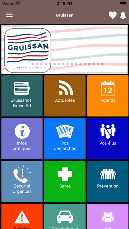 Gruissan Application Mobile