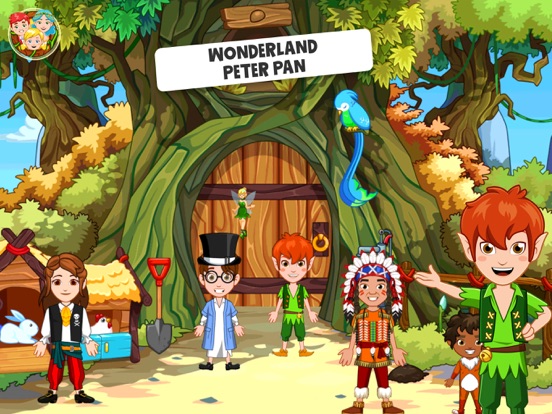 Wonderland : Peter Pan iPad app afbeelding 1