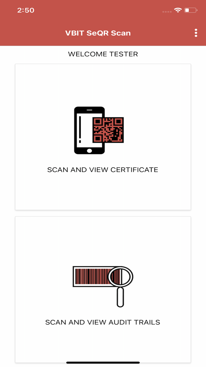 VBIT SeQR Scan