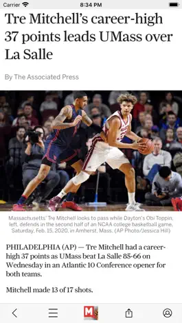 Game screenshot UMass Basketball News apk