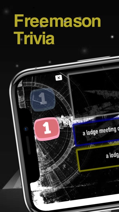 Screenshot 1 of ThirtyThree, freemason quiz App
