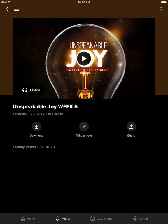GC Hub iPad screenshot 3 - Education app