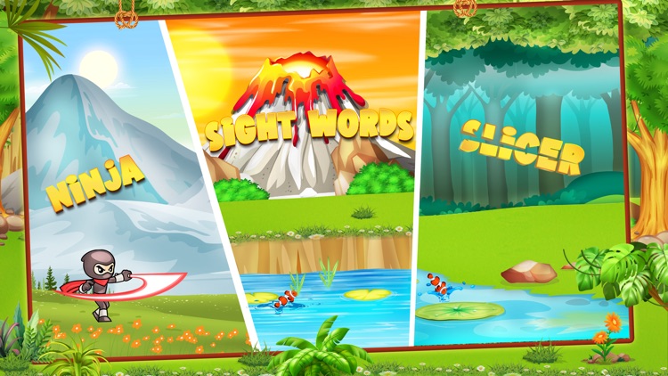 Sight Words Ninja Slicer