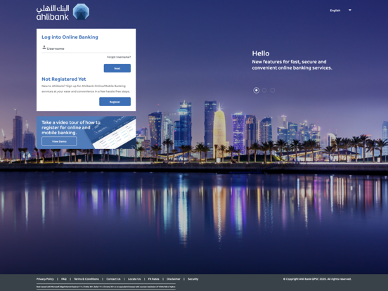 Screenshot #5 pour Ahlibank Personal Mobile App
