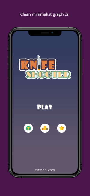 Knife Shooter Hit Top