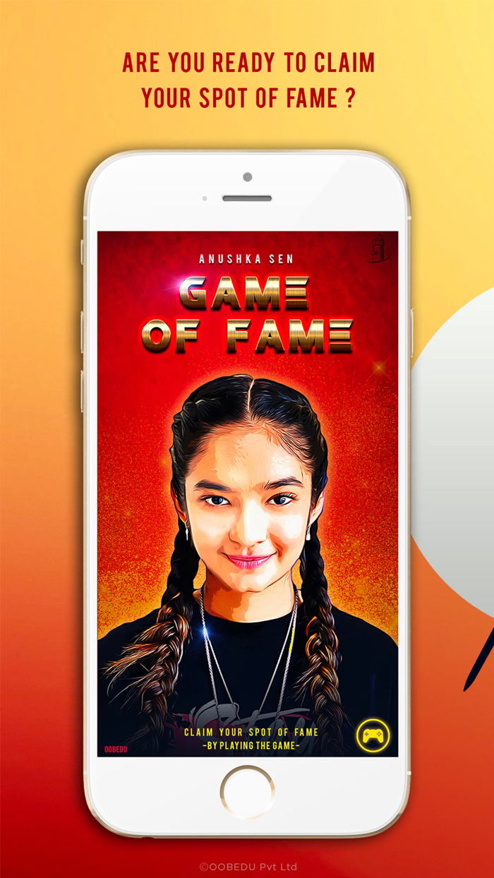 Anushka Sen Game of Fame