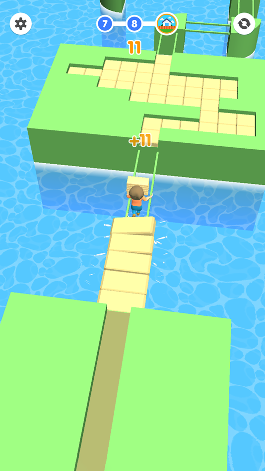 #2. Stack Maze!!! (iOS) Podle: JY Games