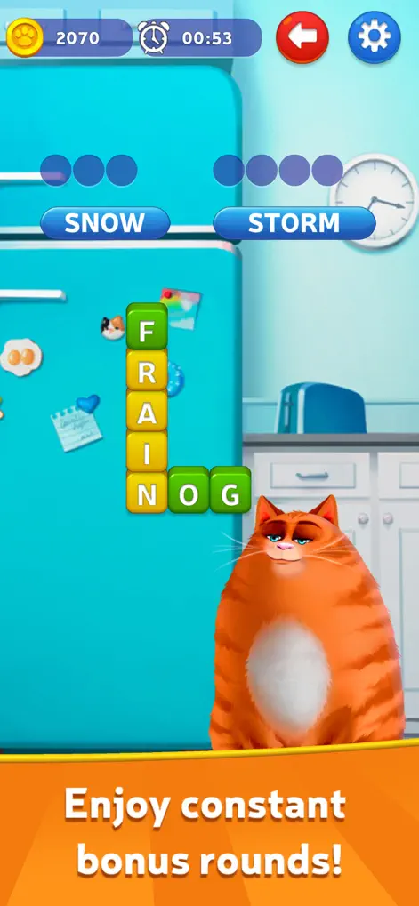 Kitty Scramble: Word Stacks - Games App | MWM