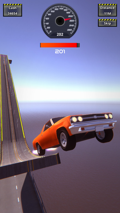 Screenshot #1 pour Mega Ramp Stunt Crash Games 3D