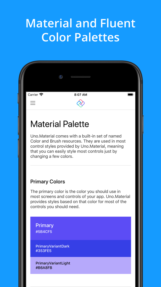 #4. Uno Gallery (iOS) بواسطة: Uno Platform Inc.