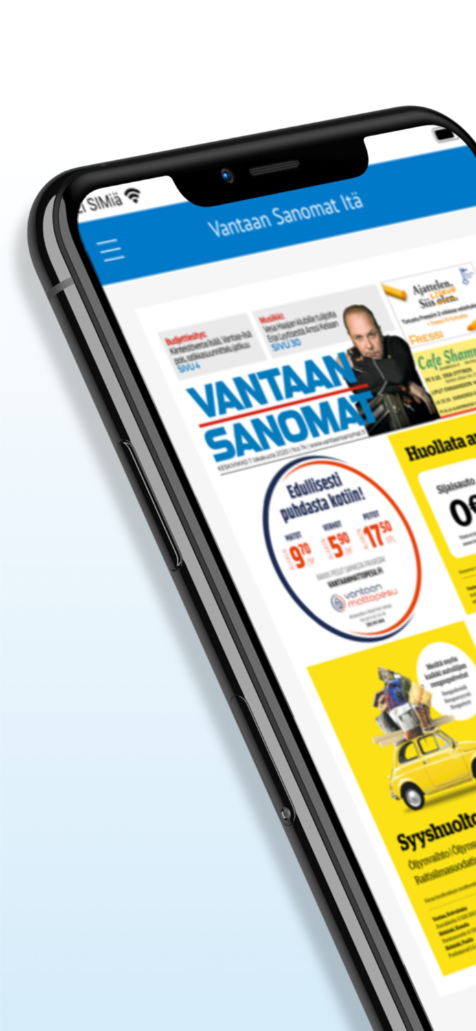 Vantaan Sanomat päivän lehti