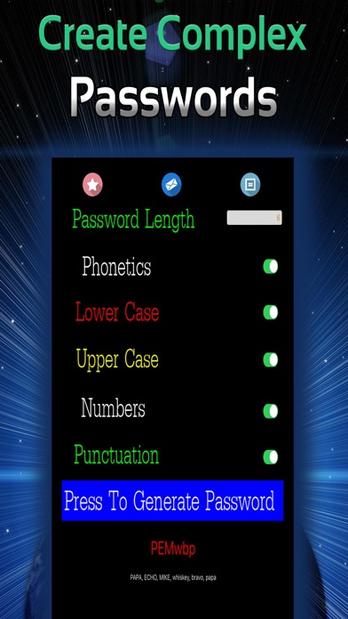 Passwords Security Generatorのおすすめ画像1