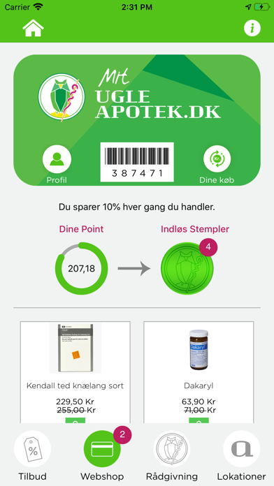 UgleApotek.dk screenshot 3