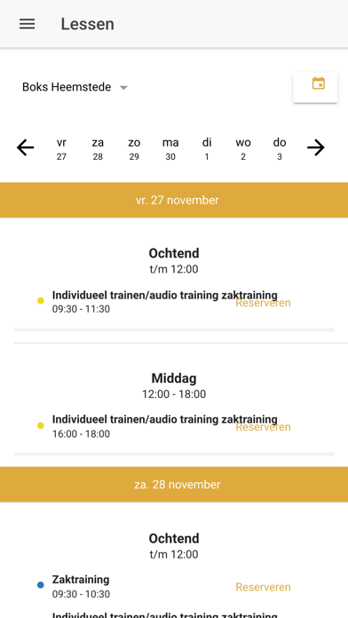 Boks Heemstede Authentic Gym Screenshot