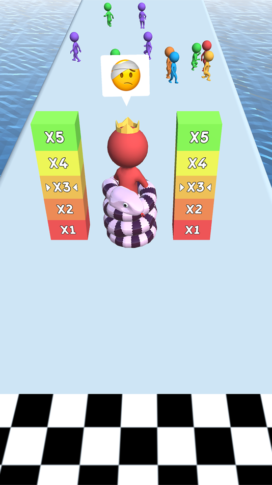 #5. Snaky Chase (iOS) 由: MARS BARS TOV
