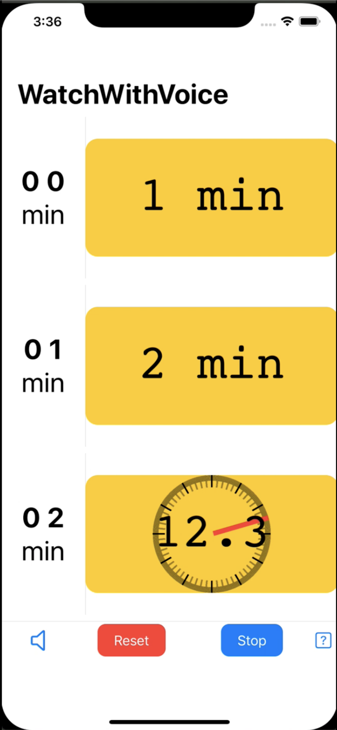 Watch with voice for keep-fit