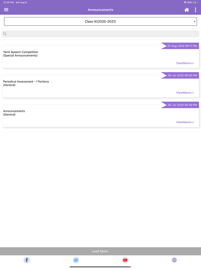 Mount Zion School App