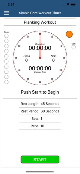 Game screenshot Simple Core Workout Timer mod apk
