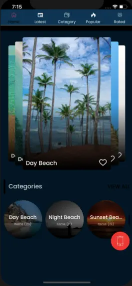 Game screenshot Beach Wallpapers - HD apk