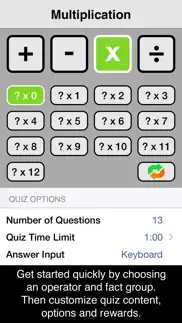 teachme: math facts iphone screenshot 2