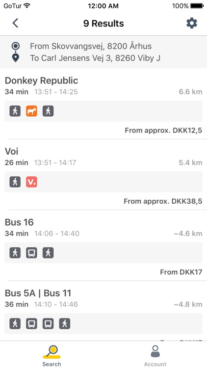 Meep - Personalized routes by FOSTERING MOBILITY SL.