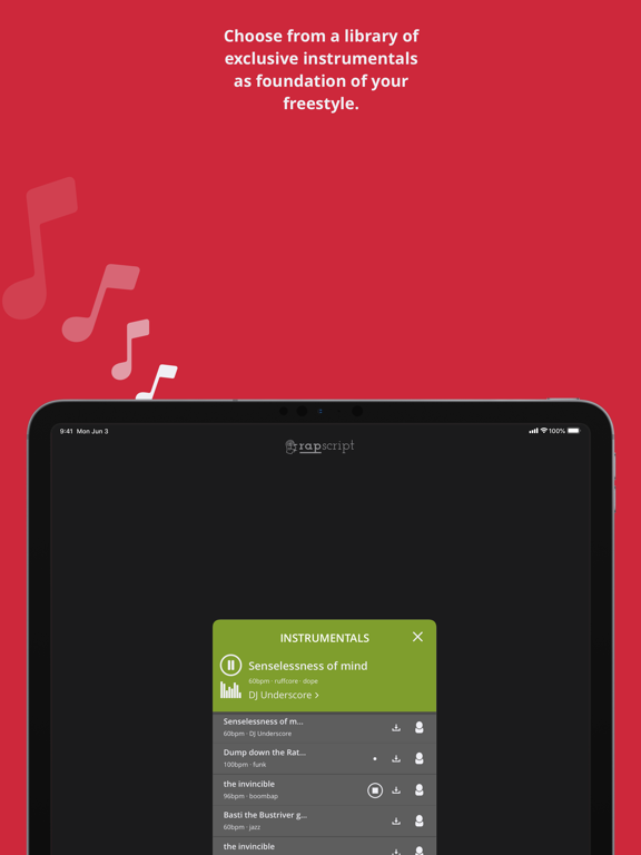 Screenshot #5 pour RapScript