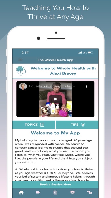 The Whole Health App Screenshot