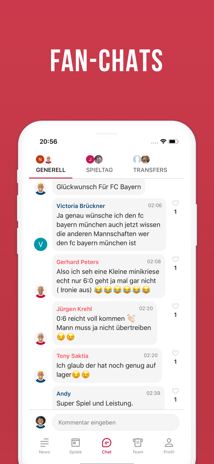 Bayern Live - Inoffizielle App