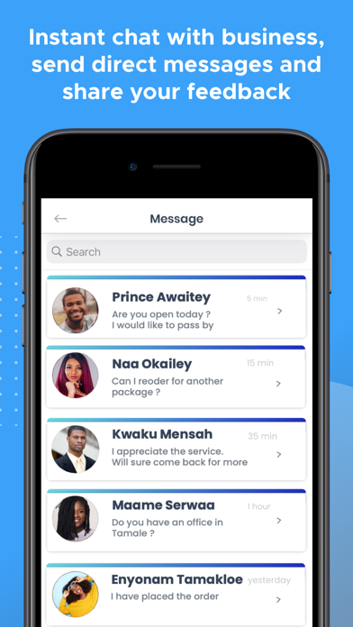 AskNano - Listing Businesses Screenshot