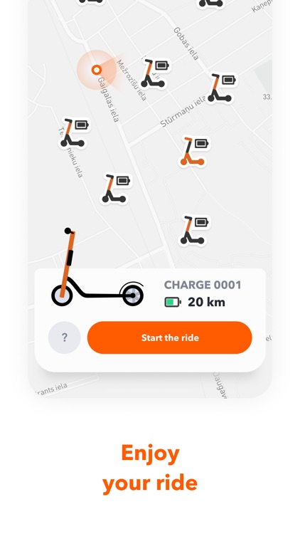 CHARGE: e-scooter sharing