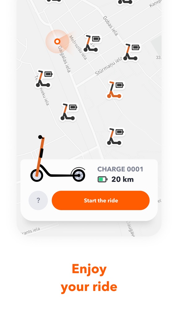 【图】CHARGE: e-scooter sharing(截图3)