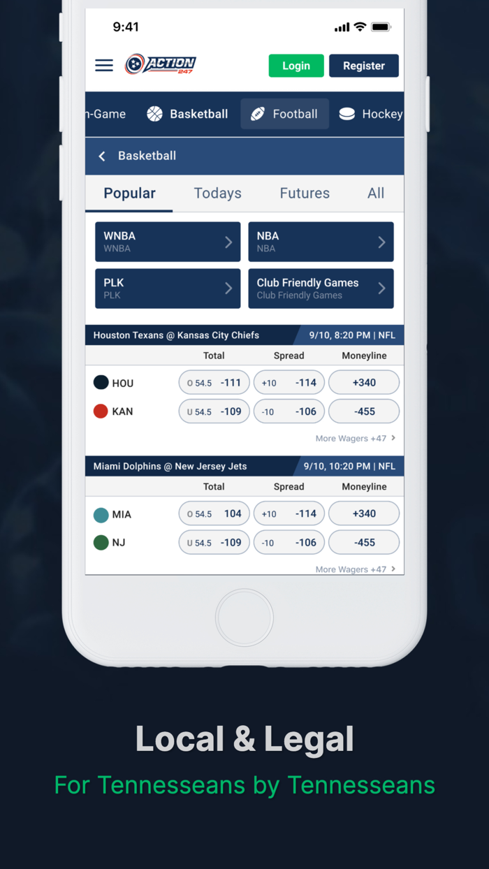 Action 247 Sports Betting App