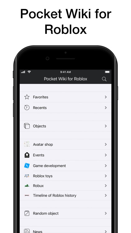 Pocket Wiki for Roblox screenshot-0
