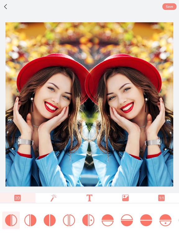 Screenshot #4 pour Photo Mirror - Image Editor