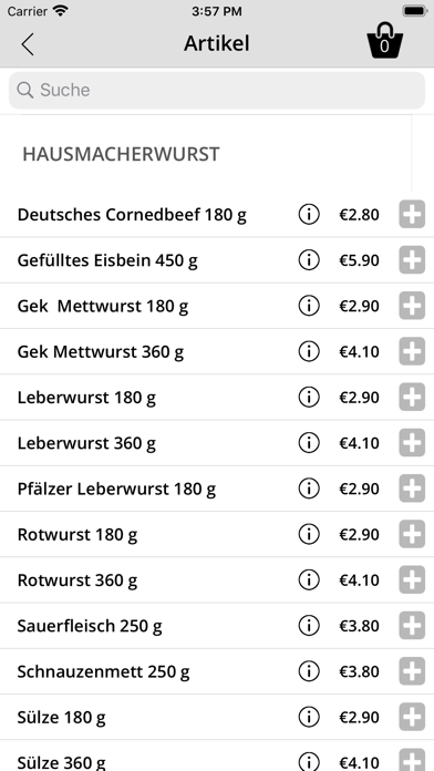 Hausschlachterei Miesner Screenshot