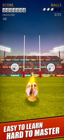 Game screenshot Flick Kick Rugby Kickoff mod apk