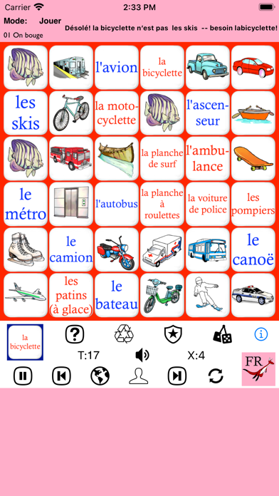 Screenshot #1 pour Mots 4 Débutants  - PE