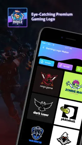 Game screenshot Logo Maker Esport Gaming Logo mod apk