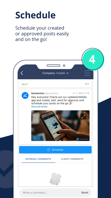 Kontentino - Social Media tool Screenshot