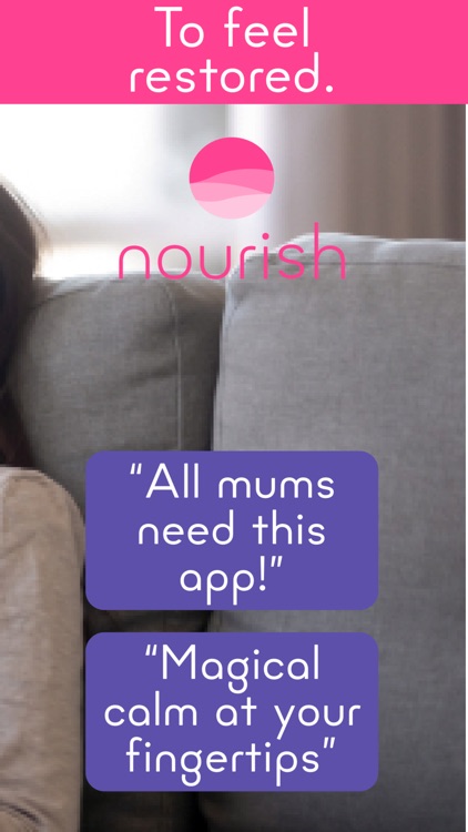 Nourish (wellbeing for mums)