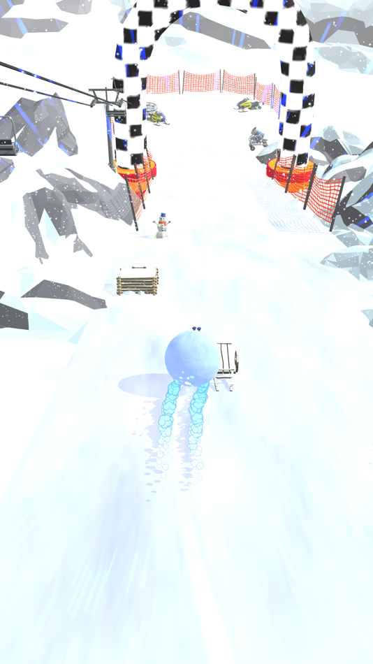 #8. Snow Run! (iOS) 由: Mood Games OU