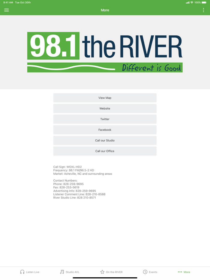 98.1 The River