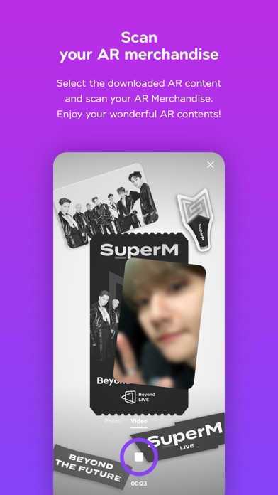 SMTOWN AR Screenshot