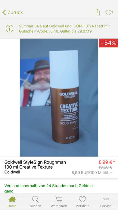 Screenshot #3 pour Friseur Weisser Online Shop