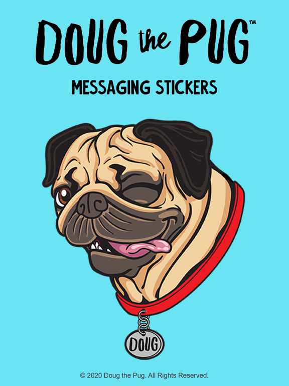 Screenshot #4 pour Doug the Pug Stickers