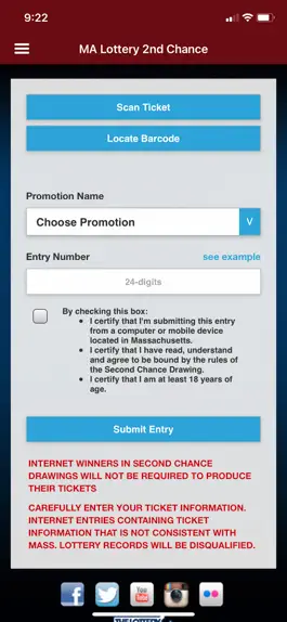 Game screenshot MA Lottery 2nd Chance hack