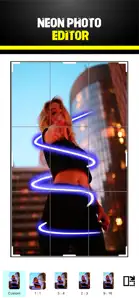 Neon Photo Editor & Effects screenshot #4 for iPhone