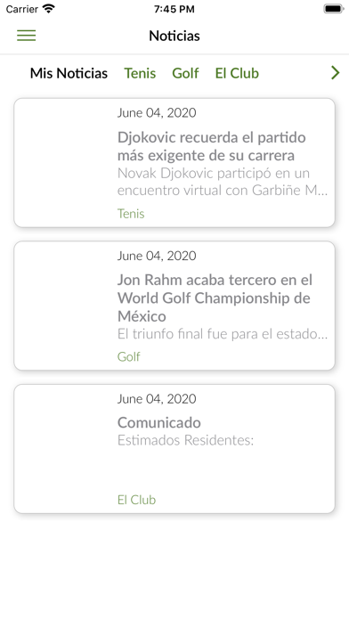 App Ligas Deportivas screenshot 4