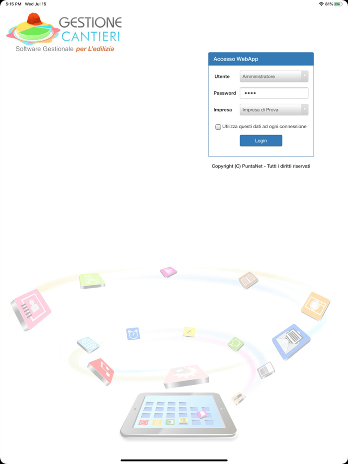 Puntanet Gestione Cantieri