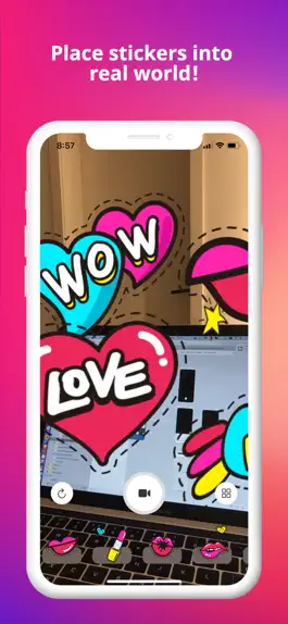 Game screenshot AR Sticker Camera mod apk